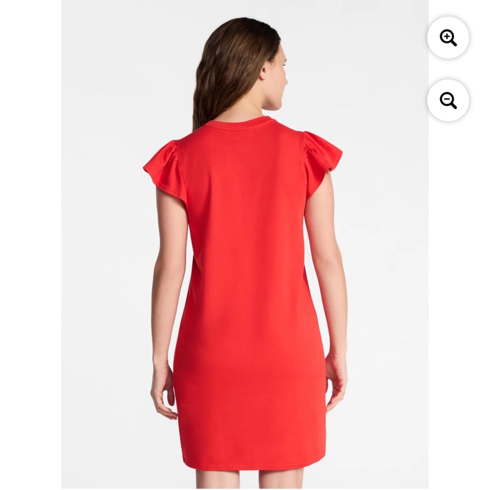 Time and Tru Women’s Red T-Shirt Dress Size XL NWT - Picture 3 of 5